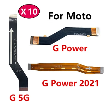 10Pcs, оригинал за мото Motorola G 5G G Power 2021 Основна платка дънна платка конектор платка Flex кабел