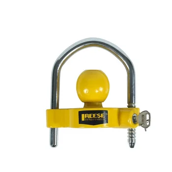 1PC Heavy-Duty Hook Lock Универсални аксесоари за каравани Трейлър топка съединител ремарке заключване тежкотоварни кука против кражба