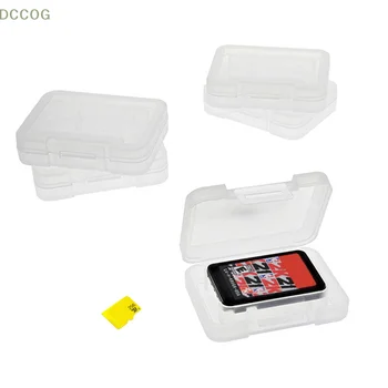 1pc Мини преносима кутия за карти за игри за съхранение на дисплей за Nintendo Switch Series Защитен капак