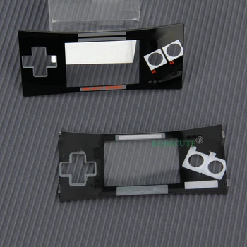 2022 Черен преден капак на лицевата плоча за замяна на GameBoy Micro за GBM част за ремонт на корпуса на предния корпус GBM