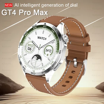 2024 GT4 Pro Max Smartwatch Мъжки NFC тракер 1.43-инчов AMOLED 466 * 466 HD екран винаги показва HD Bluetooth Call Smart Watch