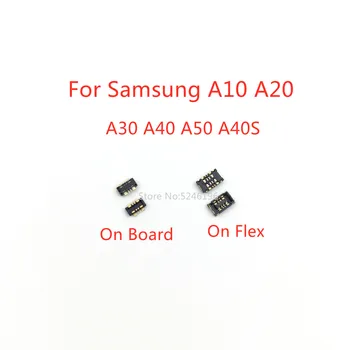 5-10Pcs FPC батерия Flex клип конектор за Samsung Galaxy A10 A105 A20 A205 A30 A305 A50 A505 A40 A405 A40S A407 Plug на борда