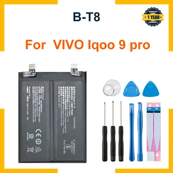 B-T8 батерия за Vivo Iqoo 9 pro Ремонтна част Оригинален капацитет Батерии за мобилни телефони Bateria