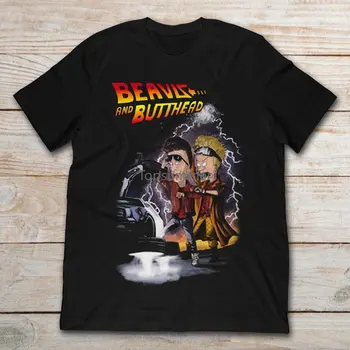 Beavis and Butthead Back to the Future T-Shirt