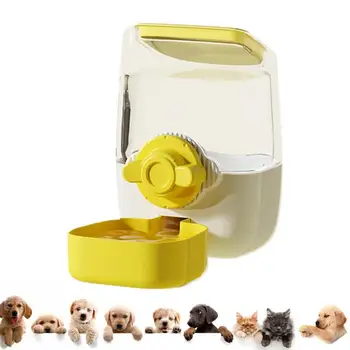 Bunny Feeder For Cage Bunny Cage Water Bowl Automatic Cat Feeder And Water Pets Food Hangings Bowl Candy Colors High Capacity