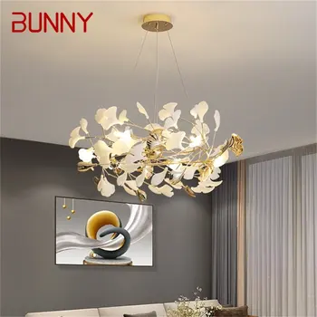 BUNNY Луксозен полилей Модерна LED висулка светлина Творчески декоративни тела за дома хол спалня