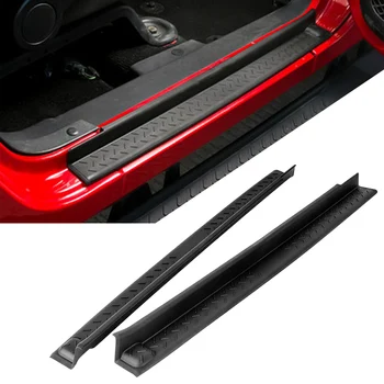 Car Dover Cover Step Front Sill Entry Guard за Jeep Wrangler JK 2007-2011 2012 2013 2014 2015 2016 2017 2-врати модел