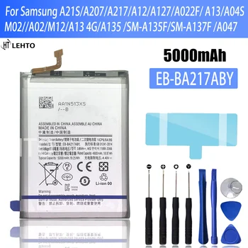 EB-BA217ABY 5000mAh Резервна батерия за Samsung Galaxy A21s SM-A217F / DS SM-A217M / DS SM-A217F / DSN + инструменти телефон