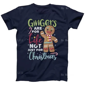Fun Christmas Tee Ginger е джинджифилова щампа тениска за мъже и жени