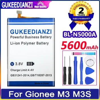 GUKEEDIANZI батерия BL-N5000A 5600mAh за Gionee M3S M4 M3 мобилен телефон Bateria