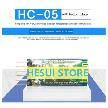 HC-05 master-slave интегриран bluetooth модул с основна плоча, съвместим с arduino безжичен сериен порт прозрачен transmis