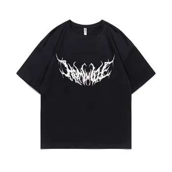 Hip Hop Rapper Playboi Carti Opium Homixide Gang Print T-shirt Мъже Жени Casual Pure Cotton Tshirt Мъжка мода Loose T Shirts