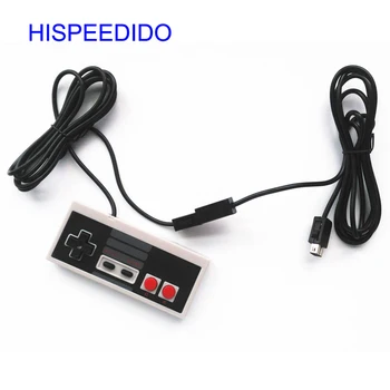 HISPEEDIDO 1.8m 6ft удължителен кабел + кабелна дръжка геймпад джойстик контролер за Mini NES Classic Edition Console