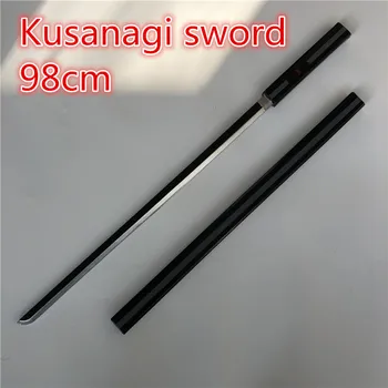 Kusanagi меч дъждосвирец острие Nin 95cm Cosplay аниме Sasuke меч оръжие Prop ролева игра оръжие PU модел украсяват