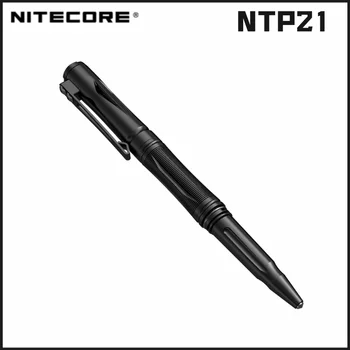 NITECORE NTP21 Тактически волфрам-панел алуминиева сплав писалка многофункционален инструмент за самозащита Стъклен прекъсвач + щипка от неръждаема стомана