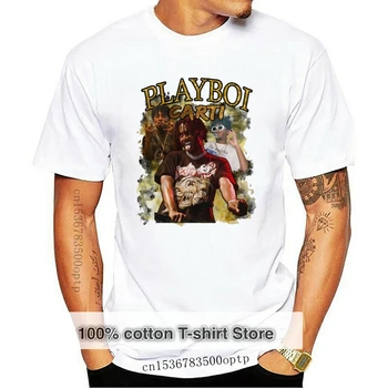 Playboi Carti T Shirt Luv Xo Life Tee Slaughter Gang Hip Hop Rap New Homme Plus Size Tee Shirt