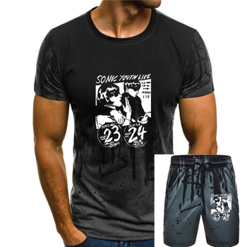 sonic youth Алтернативна поп/рок тениска мъже/ жени Post Punk Noise Pop 100% памучна тениска мъже ежедневно улично облекло тениска мъже