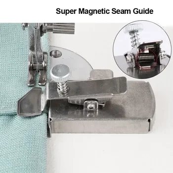 Super SALE Магнитен шев Guide, многофункционален магнит Dauge, шевни инструменти Edge Locator, шевна машина Gauge Universal