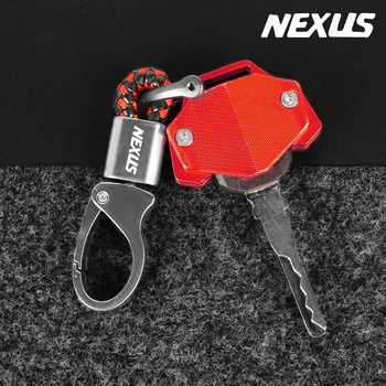 Аксесоари за мотоциклети CNC ключодържател метален ключодържател за ключодържател за GILERA Nexus125 Nexus250 Nexus300 Nexus500 Nexus 125 250 300 500