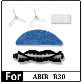 Аксесоари комплект за ABIR R30 робот прахосмукачка миещи се основната странична четка моп кърпа филтърни части аксесоари