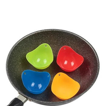 Бракониери на яйца Силиконови форми Инструменти за готвене Палачинка Съдове за готвене Печене на пара Яйца Тава за чиния Здравословен роман Кухненски аксесоари