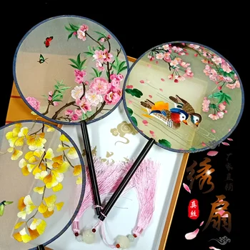 Бродерия готови продукти фен /Суджоу бродерия ръчно изработени бродерия / коприна декоративна живопис / китайско традиционно изкуство