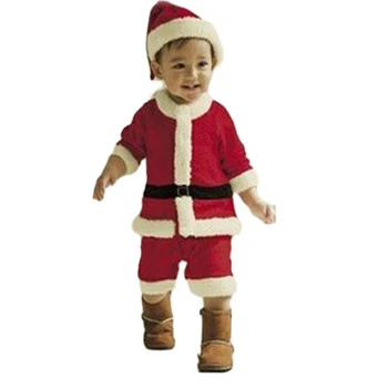 Детски Дядо Коледа Костюм за момчета момичета Дядо Коледа костюм Дядо Коледа костюм T8NB