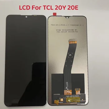 Дисплей за TCL 20Y 20E 6156D 6125F 6125D 6125A LCD сензорен екран панел стъкло дигитайзер част корекция за TCL 20 Y LCD събрание