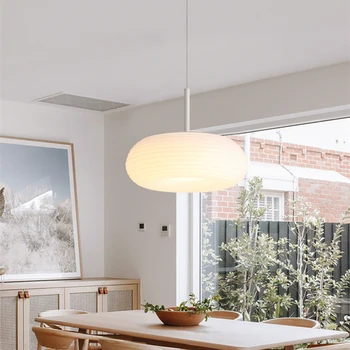 Екологично PE таван полилей за спалня кухня трапезария Led интериор декорация ябълка форма висулка лампа