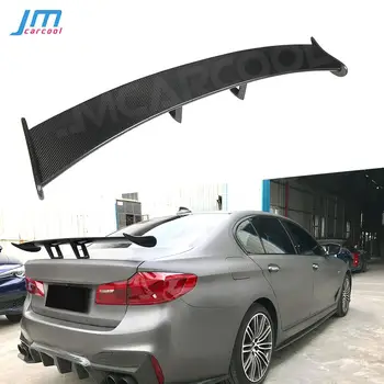 За BMW Серия 5 G30 F90 M5 Спойлер 2017 -2020 Заден спойлер Carbon Fiber AC стил Boot Racing Wings Trim Car Styling