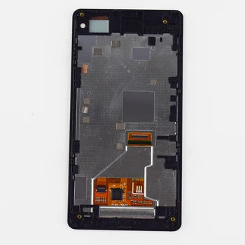 За Sony Xperia Z1 Mini Compact D5503 M51w LCD дисплей монитор екран матрица сензор стъкло панел събрание рамка