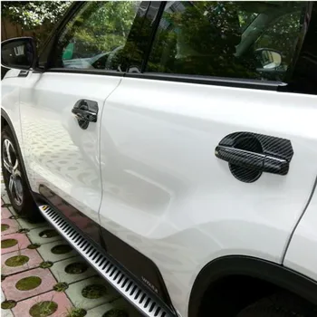 За Suzuki 2016 Vitara ABS Car Carbon Fiber Door trim Door Handle Covers автоаксесоари за автомобили