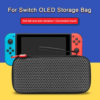 За превключвател OLED конзола чанта за съхранение EVA защитен калъф кутия игра домакин водоустойчив защитен капак за Nintendo Switch OLED