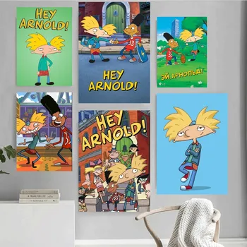 карикатура H-Heys A-Arnolds плакат Домашен офис стена спалня хол кухня декорация живопис