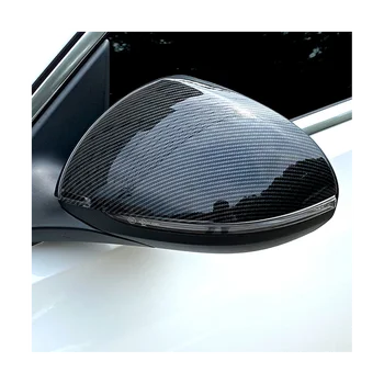 Корпус на огледалото за обратно виждане за Mercedes-Benz C-Class W206 C200 C260 C300 22-23 Огледало за обратно виждане декоративно пиано черно