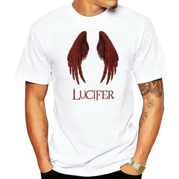 Мъжка тениска Lucifer червена тениска от IvanChan Дамска тениска