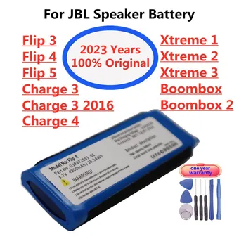 Нова 100% оригинална батерия за високоговорител за JBL Flip 3 4 5 Boombox Xtreme 1 2 3 Зареждане 3 2016 4 Bluetooth Audior Bateria В наличност