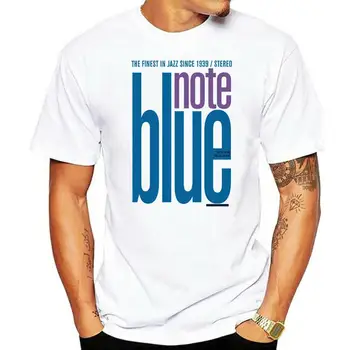 Нова мъжка памучна тениска Blue Note Men& Finest Jazz T-Shirt