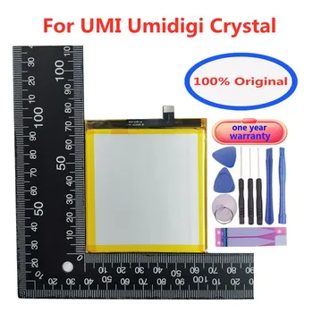 Нова оригинална 3000mAh телефонна акумулаторна батерия за UMI Umidigi Crystal Висококачествена резервна батерия за смартфони Bateria