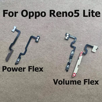 оригинал за Oppo Reno5 Reno 5 Lite превключвател за захранване Изключен бутон за клавиш Flex кабел резервни части