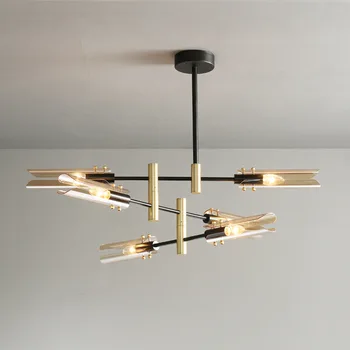 Пост модерен LED полилей за хол спалня кухня творческа лампа Начало Nordic Art осветителни тела