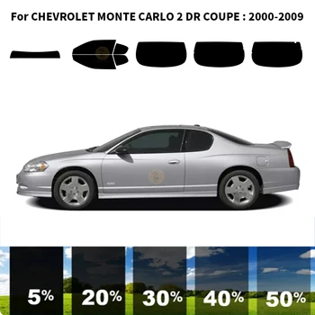 Предварително изрязана нанокерамика кола UV стъкло Tint Kit Автомобилно фолио за прозорци за CHEVROLET MONTE CARLO 2 DR COUPE 2000-2009