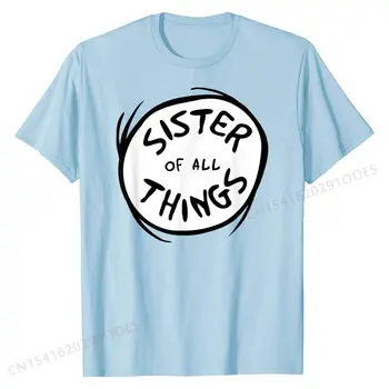 Сестра на всички неща Емблема Опция за цвят Тениска Прост стил T ризи за мъже Памучни върхове Ризи Случайни Най-нови