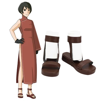 Унисекс аниме Cos Tsuchikage косплей костюми обувки по поръчка
