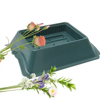 Цветен ковчег седло минималистичен държач цвете размножаване кълняемост тави за градински цвете подреждане надгробни камъни