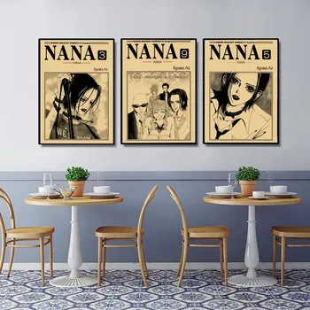 Японски аниме класически NANA плакат Крафт клуб бар хартия реколта плакат стена изкуство живопис спалня проучване стикери